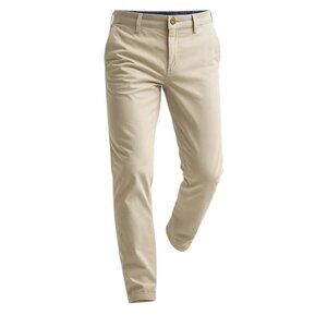 NWT Perk Feel Good Chinos Pants Men's 36x30 Light Khaki Slim-Fit Stretch